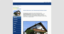 Desktop Screenshot of ferienhaus-guenztal.de